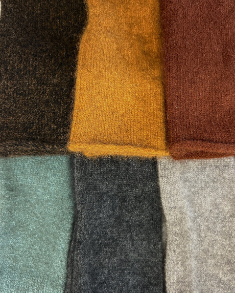 Merino Possum Fingerless Mittens