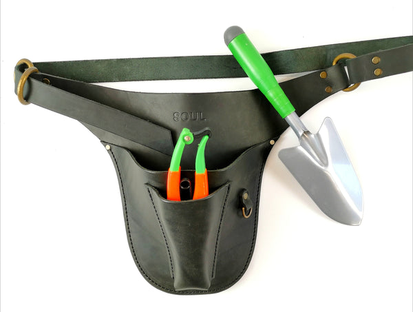 Leather Gardeners Tool belt- -NZ made-Soul