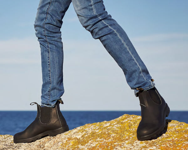 Blundstone #510 Black boot chelsea unisex tasmania mens Womens footwear 